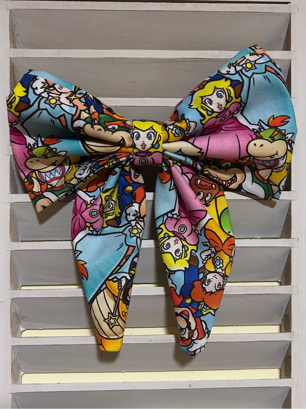 Super Mario Character Bow Hair Clip - Multi Color